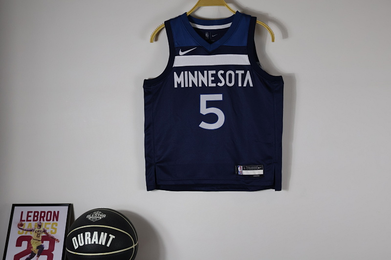 【Youth】Minnesota Timberwolves 童装森林狼深蓝