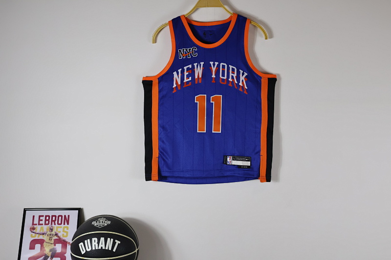 【Youth】【New York Knicks】童装24尼克斯城市蓝