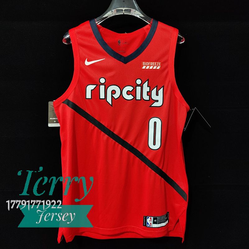 【AU】Portland Trail Blazers -Earned City Edition Jersey - 2018-19 Season