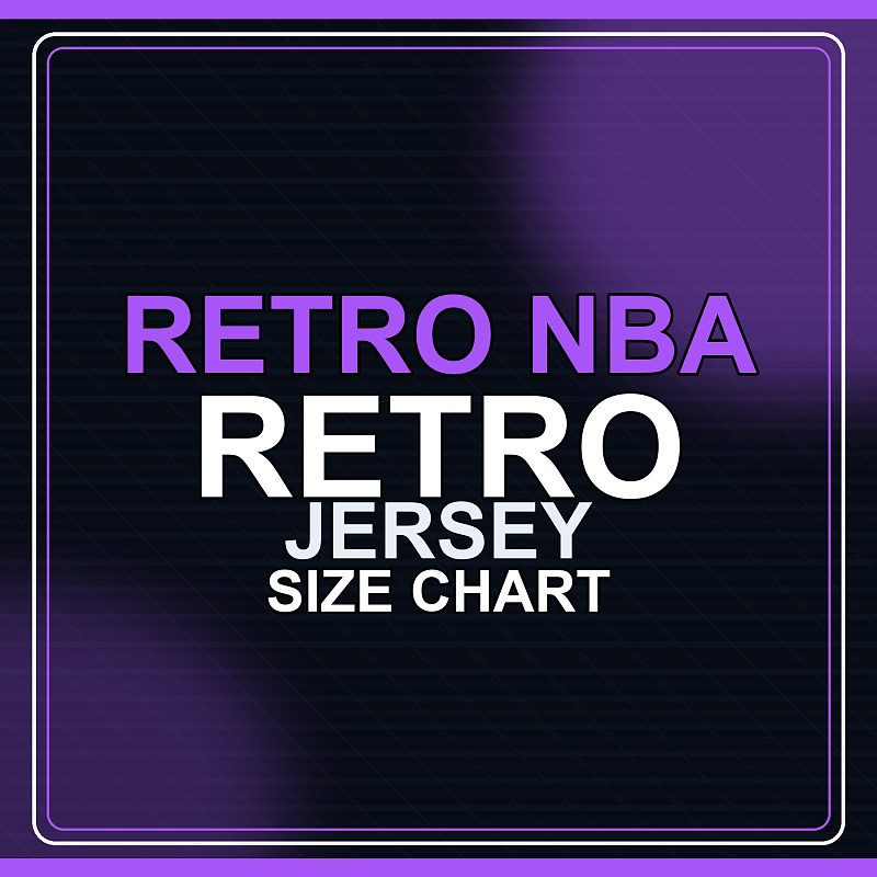 Mitchell & Ness NBA Jersey Size Chart
