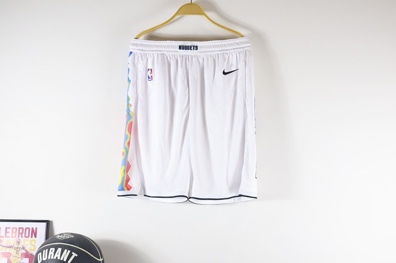 【Shorts】【Denver Nuggets】25掘金城市白裤