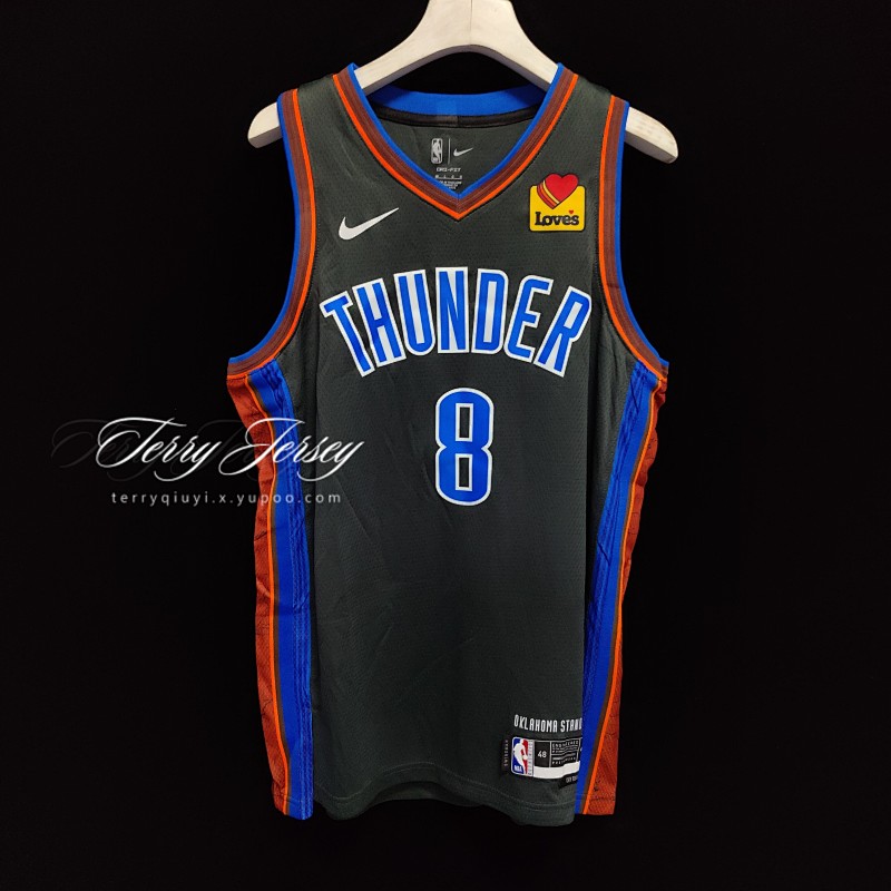 【22-23】【 Oklahoma City Thunder】【City Edition】Swingman Jersey
