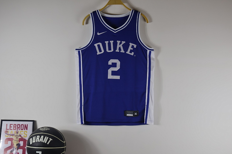 【Duke Blue Devils】Away Blue Swingman Jersey