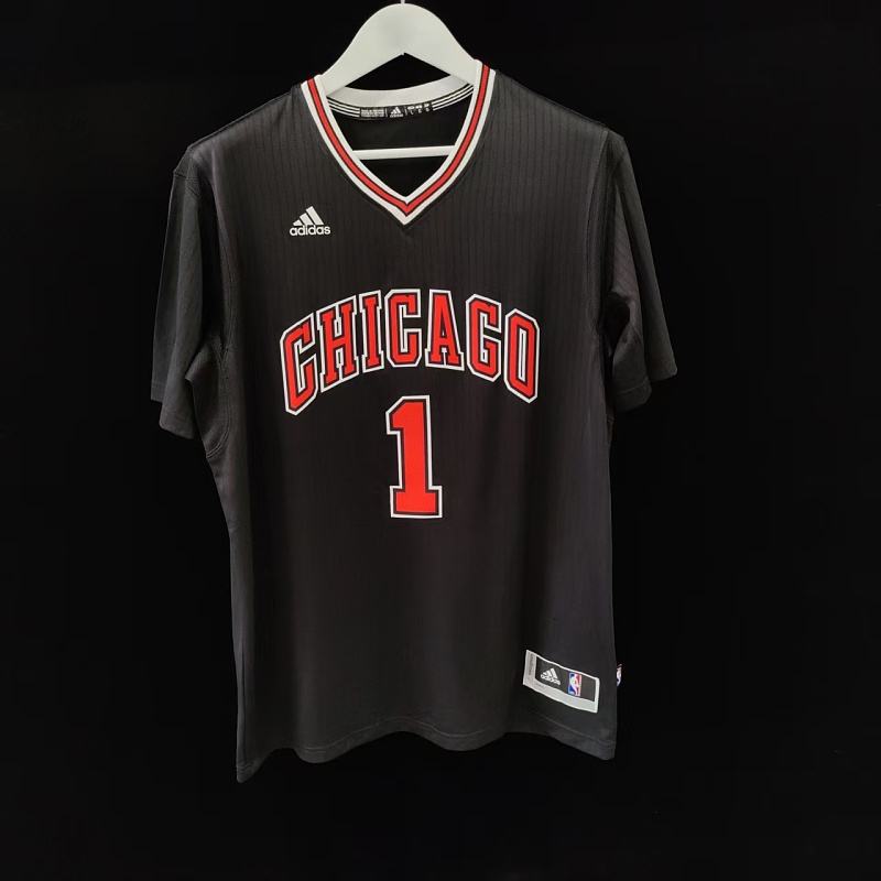 Derrick Rose 【Chicago Bulls】Black Jersey