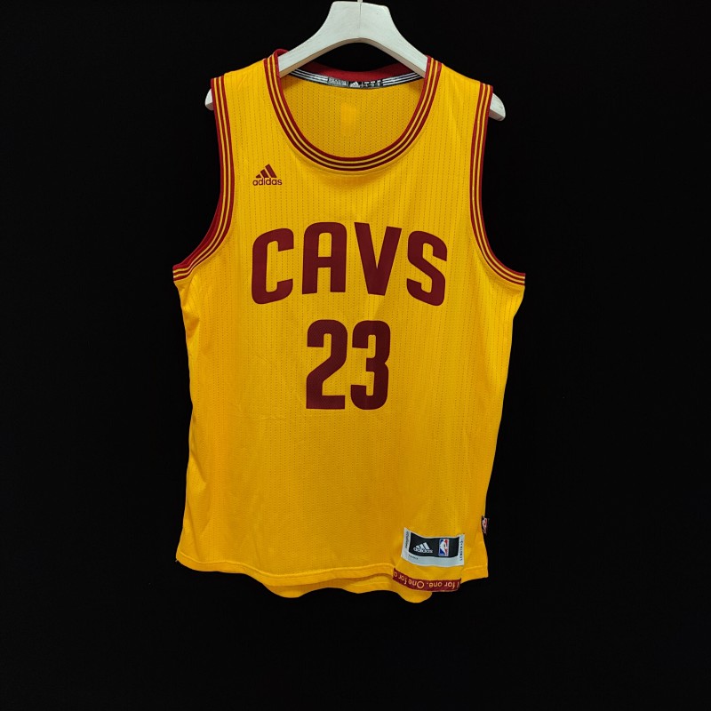 LEBRON JAMES #23 【Cleveland Cavaliers】 Yellow Jersey