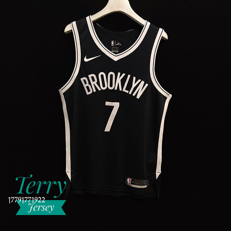 【AU】Nets black #7 Durant
