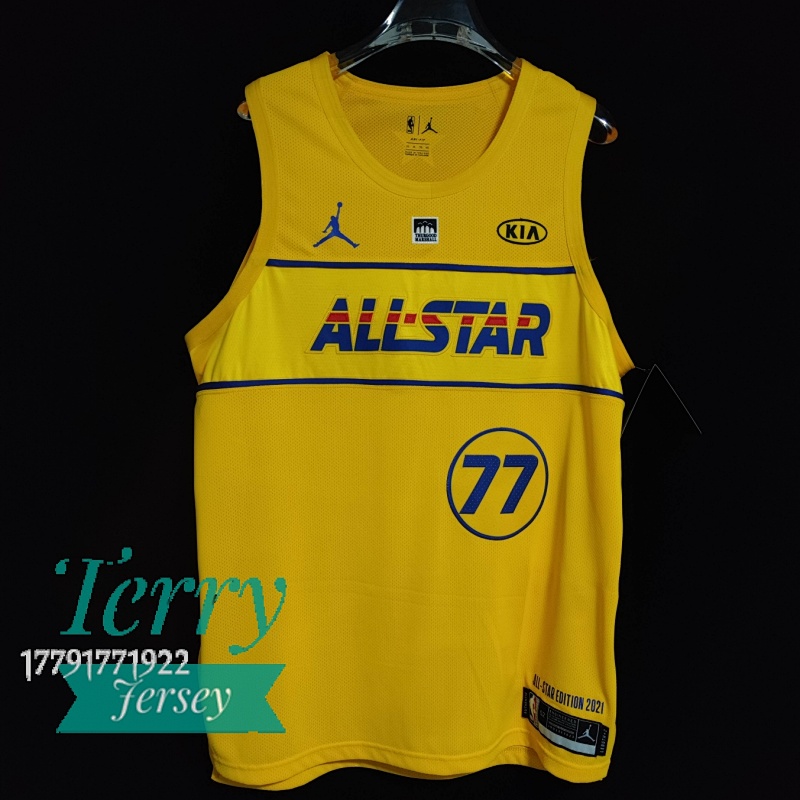 【AU】2021 All-Star Authentic Jersey Gold Western Conference Uniform