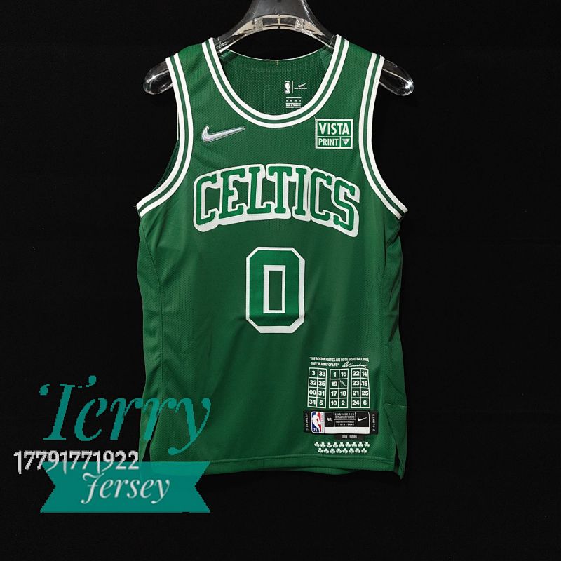 【AU】2021-22 Boston Celtics City Edition 75th Anniversary Green Swingman Jersey Diamond