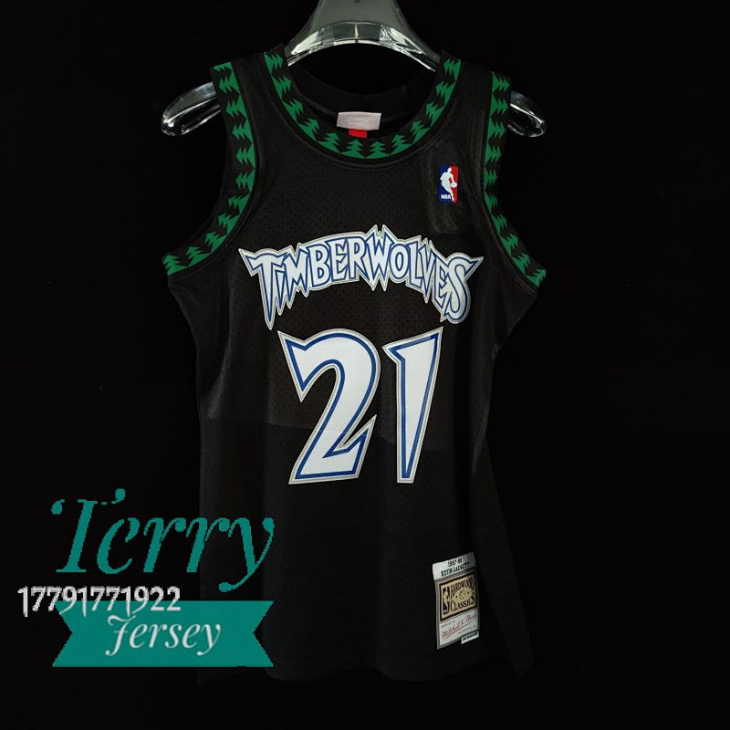 【MN】Minnesota Timberwolves 1997-98 Kevin Garnett Black