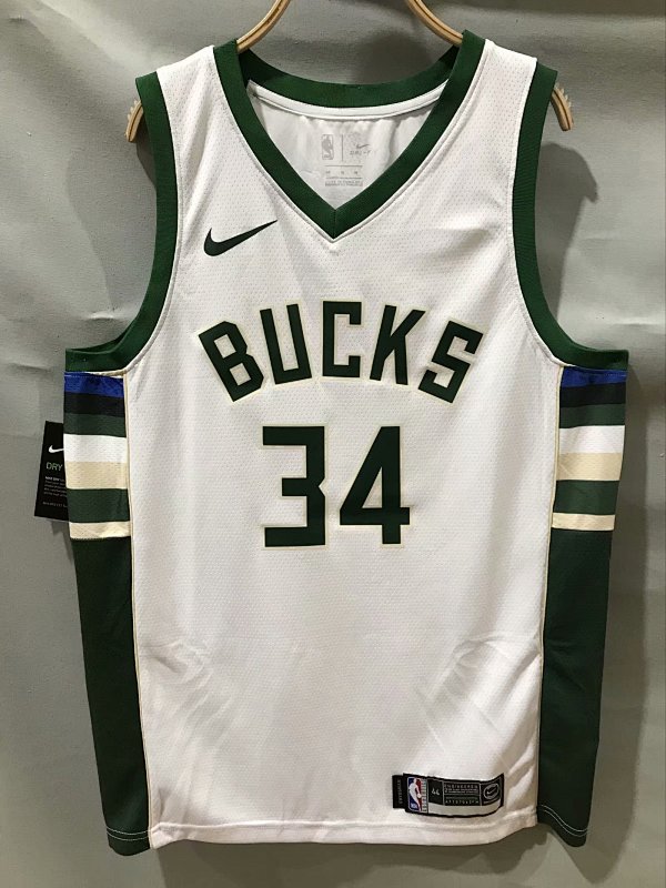 【17-26】【Milwaukee Bucks】【Association Edition】Swingman Jersey