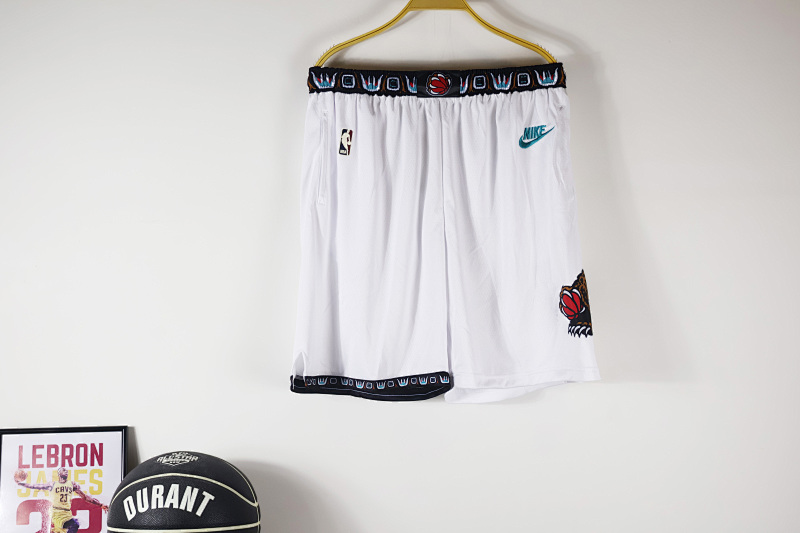 Memphis Grizzlies 25灰熊复古白裤