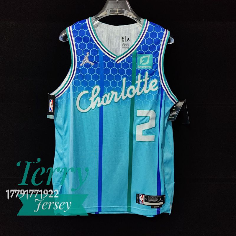 【AU】2021-22 【Charlotte Hornets】 75th Anniversary Blue Jersey City