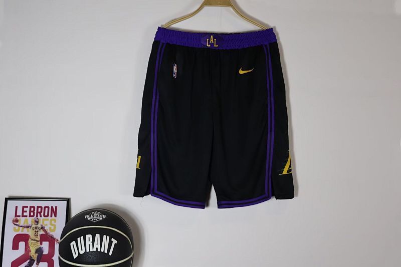 Los Angeles Lakers 24湖人城市黑裤