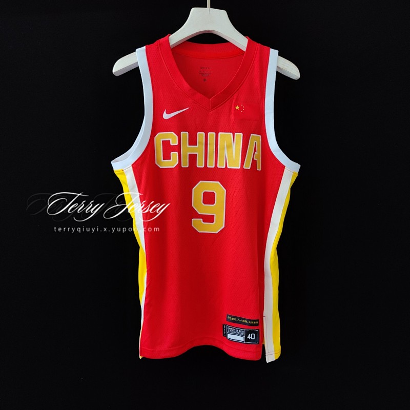 【2024】【China】Home Red Swingman Jersey