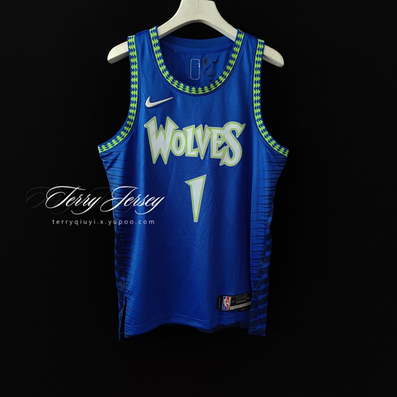 【21-22】【Minnesota Timberwolves】【City Edition】Swingman Jersey