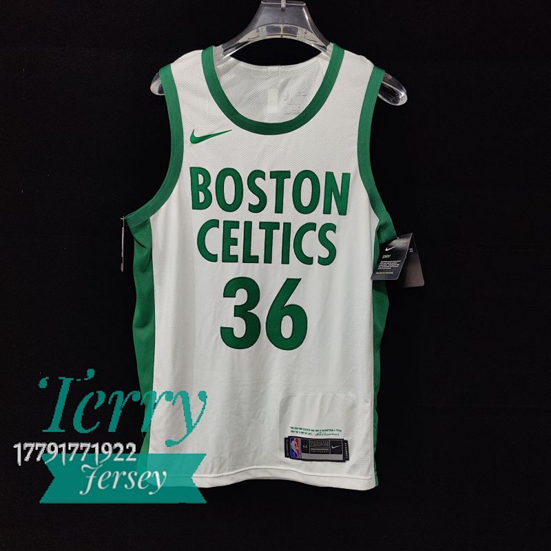 【AU】2020-21 Boston Celtics Jersey City White