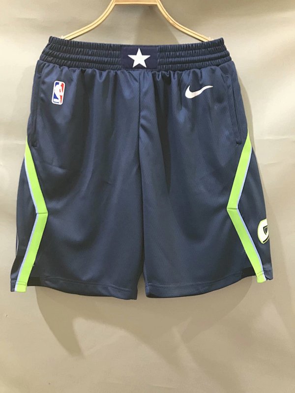 Dallas Mavericks Nike Blue 2019/20 City Edition Swingman Shorts
