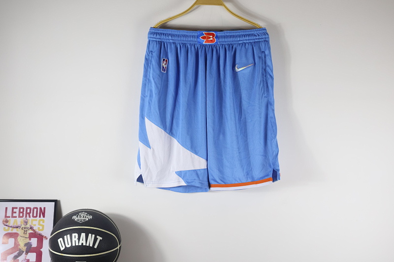 LA Clippers 22快船城市蓝裤