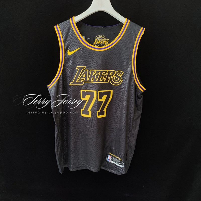 【AU】Los Angeles Lakers LeBron James City Honors Kobe Authentic Black Jersey