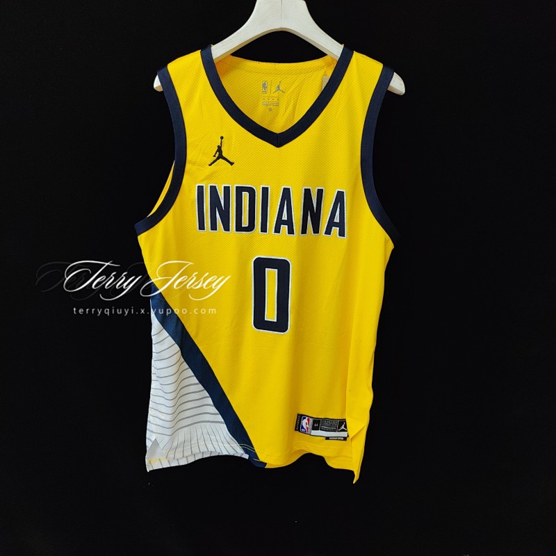 【AU】 【Indiana Pacers】Yellow Statement Edition 2022-23 Unisex Jersey