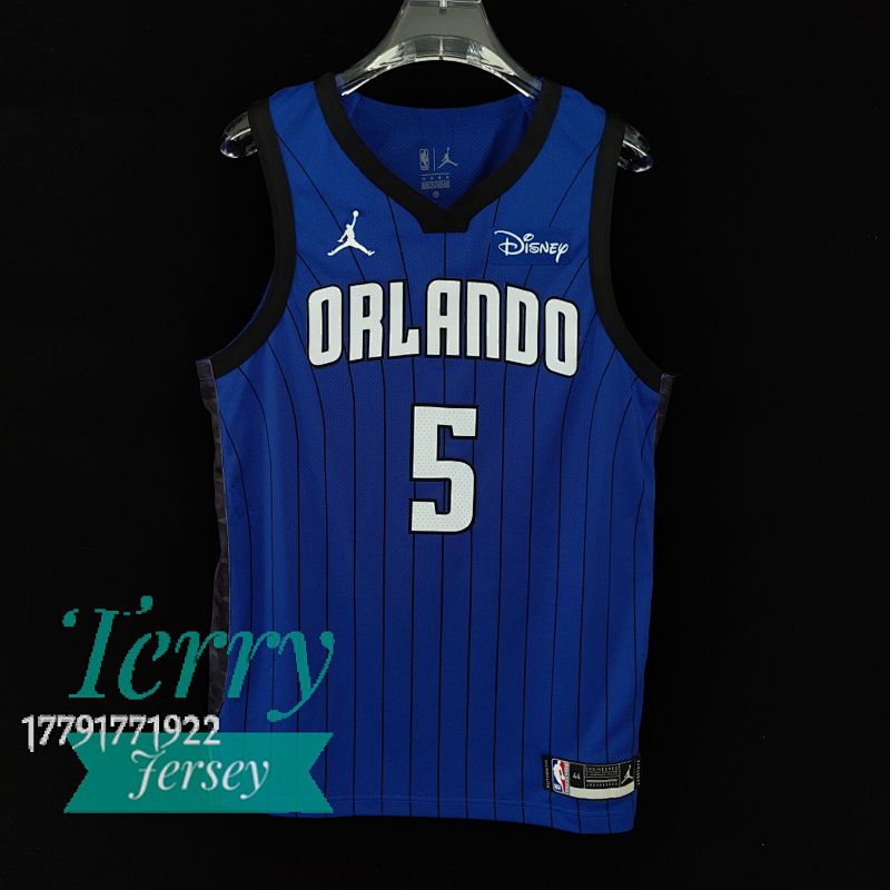 【AU】Orlando Magic Statement Edition Royal #5 Paolo Banchero Jersey 2022-23