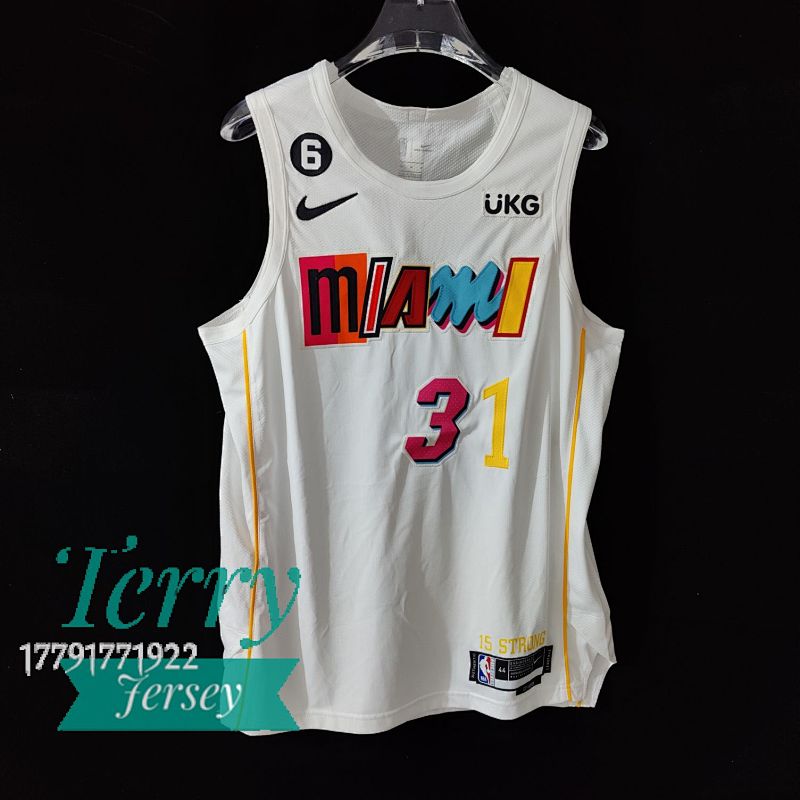 【AU】【Miami Heat】City Edition White Jersey 2022-23