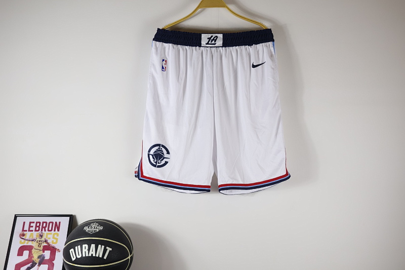 LA Clippers 【Association Edition】25快船常规白裤