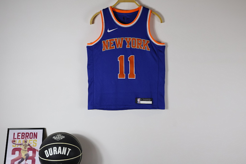 【Youth】【New York Knicks】New York Knicks Men's 2019-20 icon Jersey