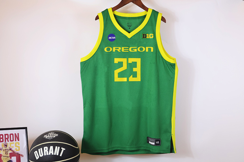 【Oregon Ducks】Away Green Swingman Jersey