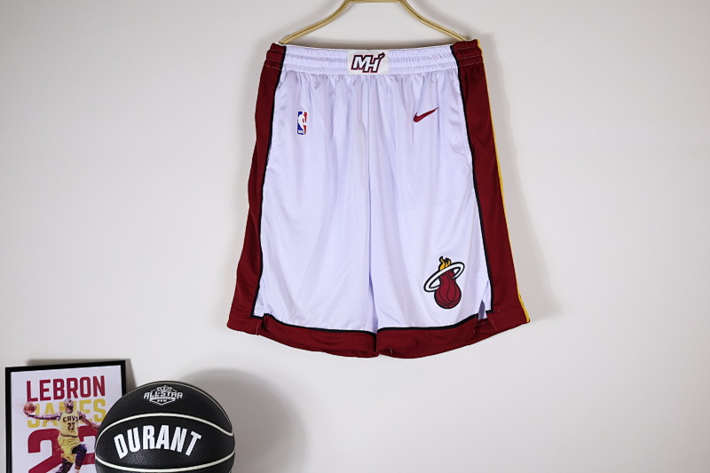 【Miami Heat】【Association Edition】SWINGMAN SHORTS WHITE