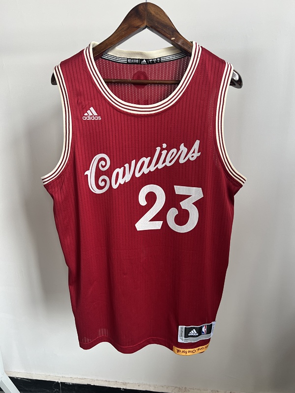 Lebron James【Cleveland Cavaliers】 Adidas 2015 Christmas Cavaliers Jersey