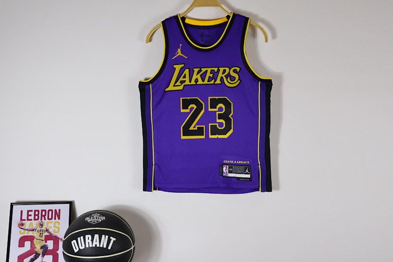 【Youth】Lakers 2022-23 statement jersey