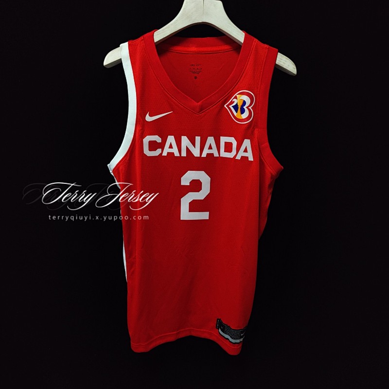 【2020】【Canada】Home Red Swingman Jersey