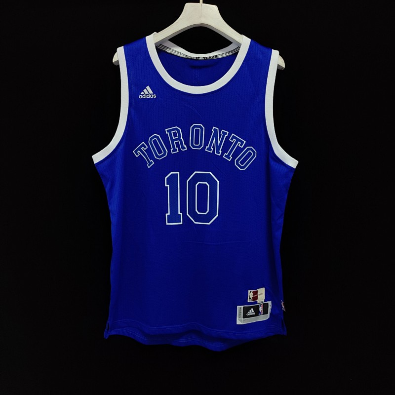 【Toronto Raptors】 Huskies DeMar DeRozan adidas Royal Hardwood Classics Swingman Player Jersey