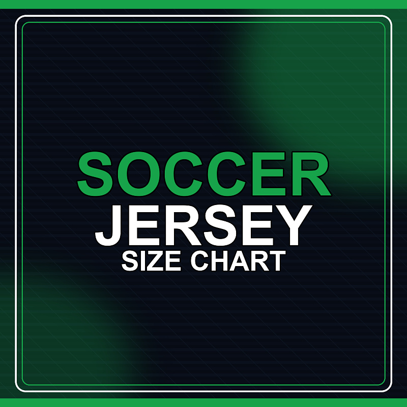 Soccer Jersey Size Chart