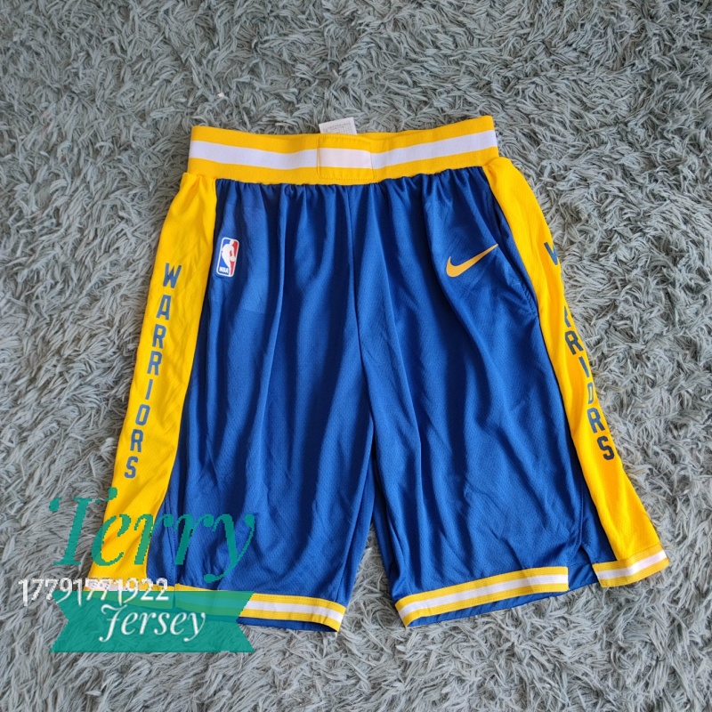 Golden State Warriors Nike Classic Edition Swingman Shorts