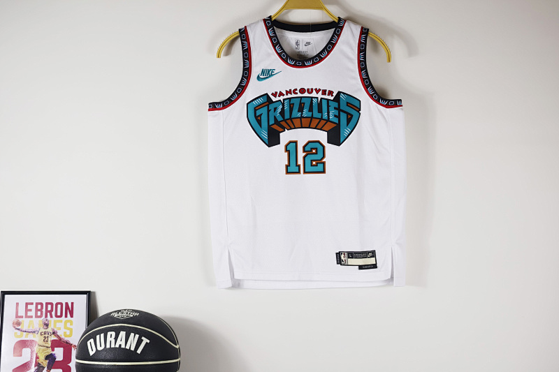 【Youth】Memphis Grizzlies 童25灰熊复古白