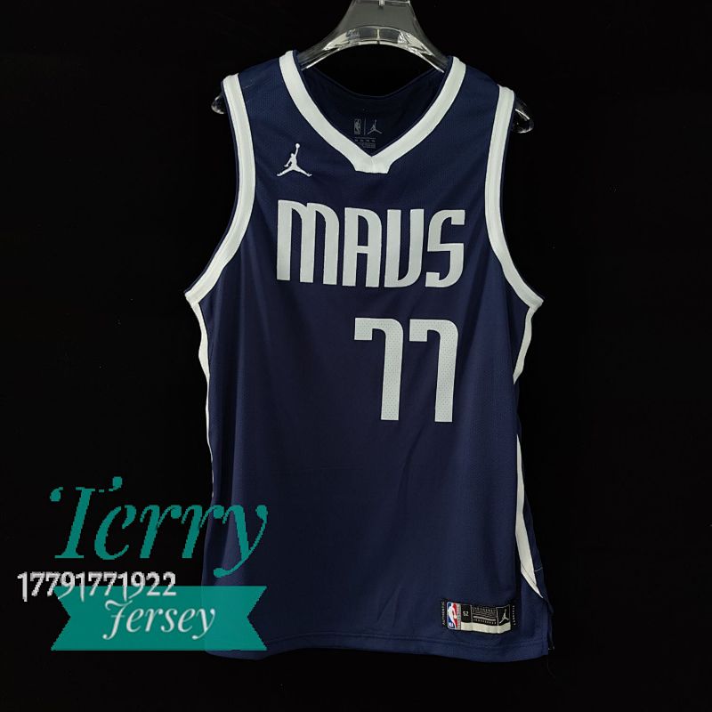 【AU】Dallas Mavericks Statement Edition Navy Authentic Jersey 2022-23