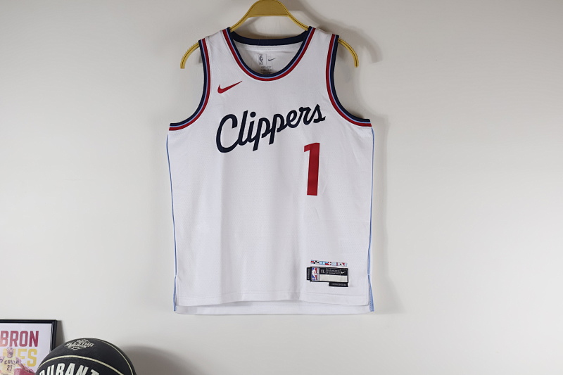 【Youth】LA Clippers 童25快船白【Association Edition】