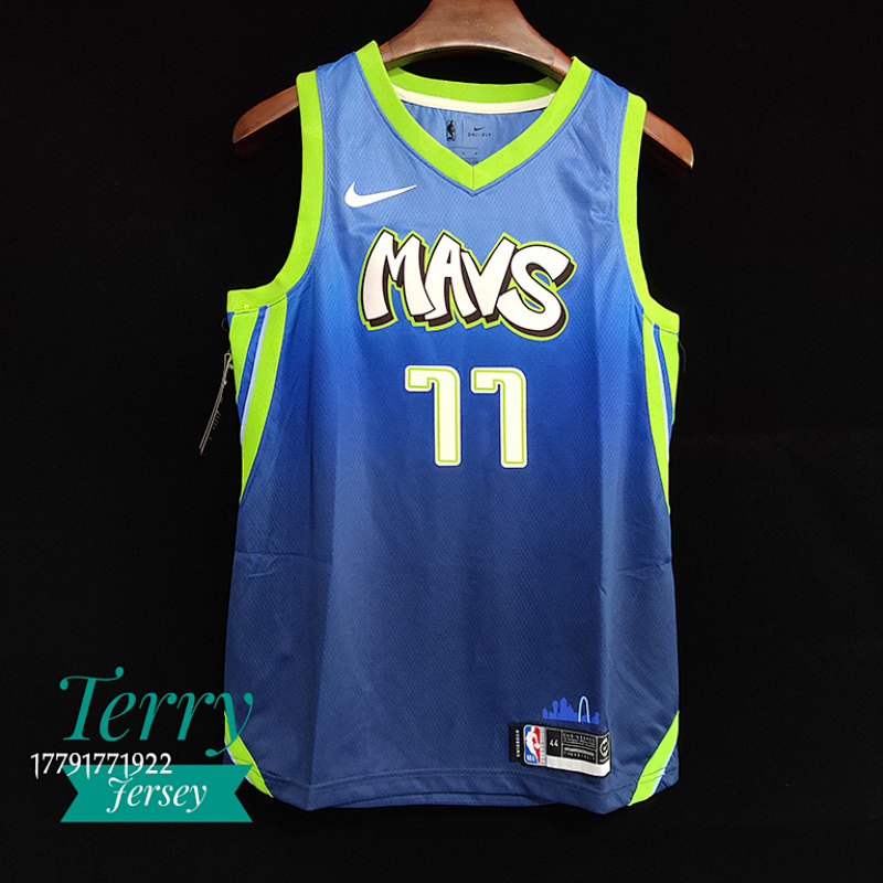 【19-20】【Dallas Mavericks】【City Edition】Swingman Jersey