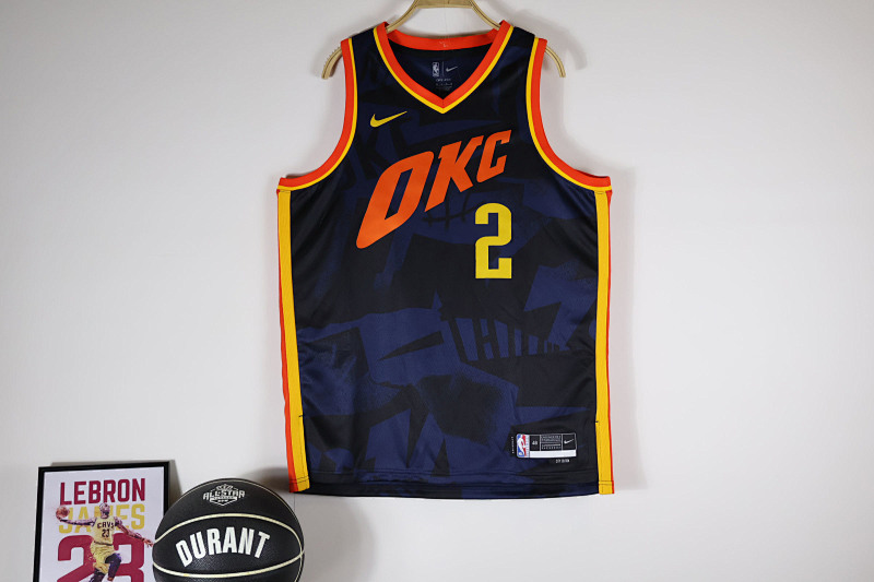 【23-24】【 Oklahoma City Thunder】【City Edition】Swingman Jersey