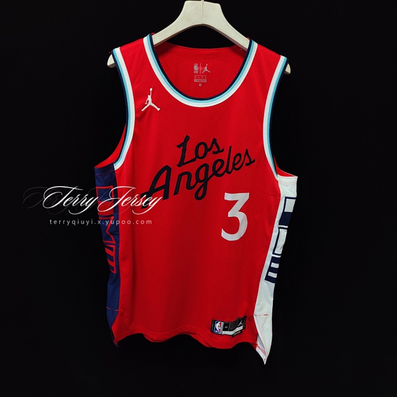 【AU】Los Angeles Clippers Authentic Statement Red Jersey