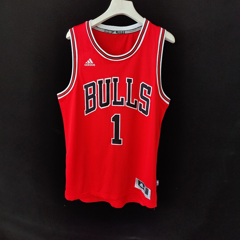 Derrick Rose 【Chicago Bulls】red Jersey