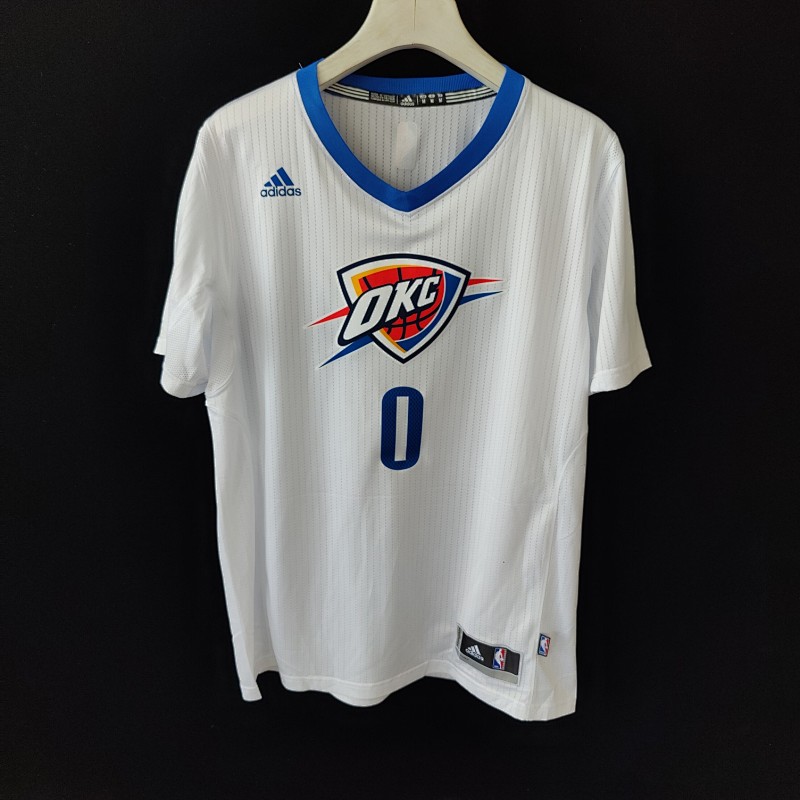 Oklahoma City Thunder Russell Westbrook Sleeve Jersey