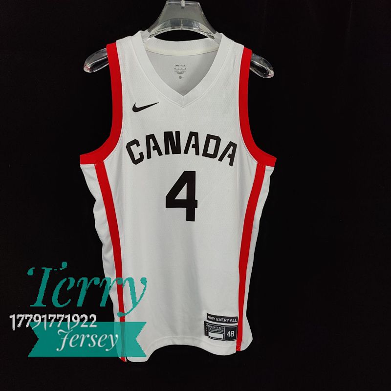 【2024】【Canada】Away White Swingman Jersey