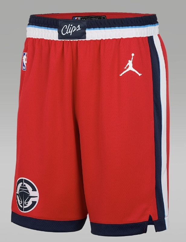 LA Clippers 25快船宣告红裤