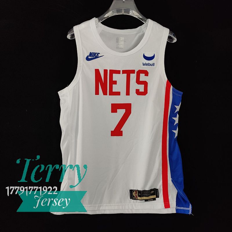【AU】Nets 22/23 throwback jersey white (player version)