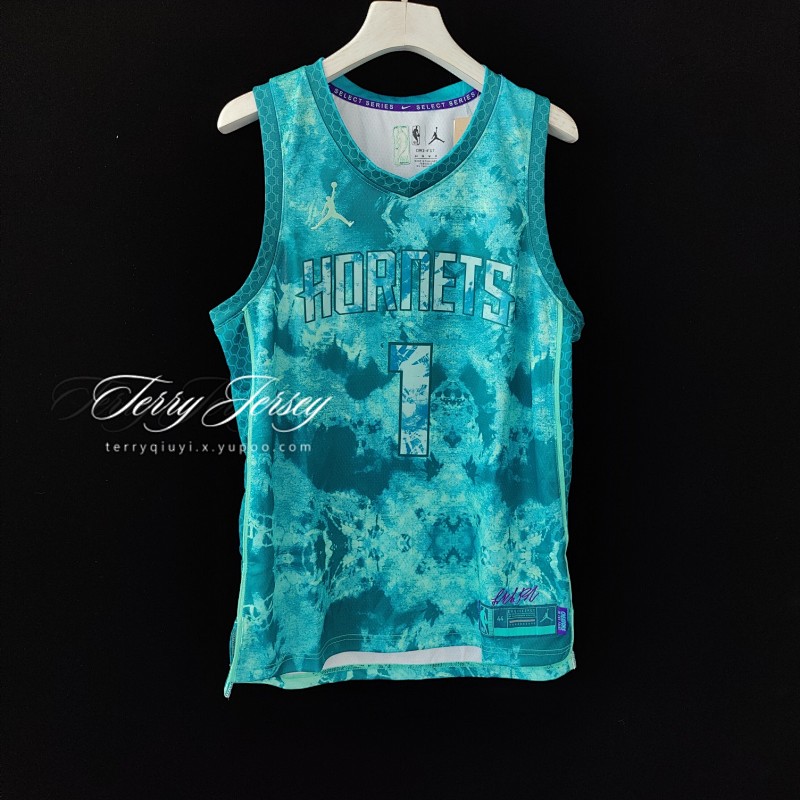 【Charlotte Hornets】23赛季 荣耀版 黄蜂队 1号 鲍尔