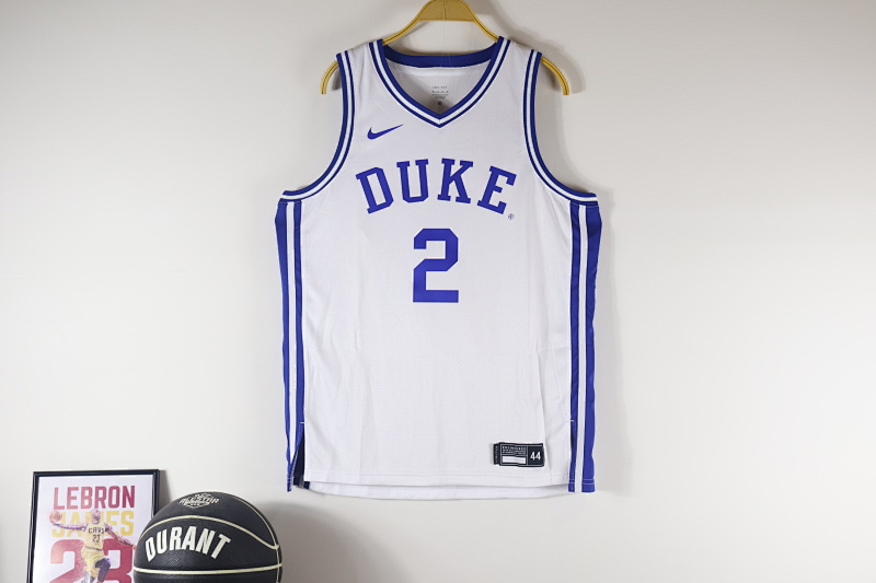 【Duke Blue Devils】Home White Swingman Jersey