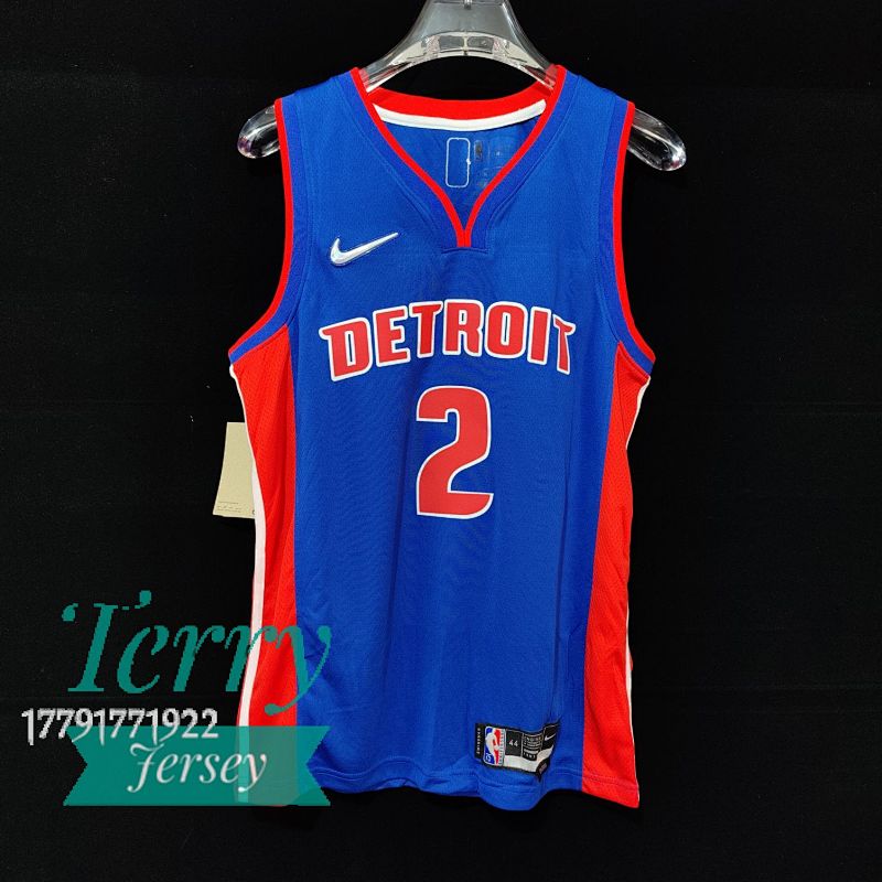 【18-26】【Detroit Pistons】【Icon Edition】Swingman Jersey